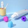 High Quality Silicone Self Closing Toothpaste Cap Dust Bathroom Product Self-sealing Squeezer Cleaning Toothpaste Pump Dispenser