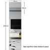 Round Soft Acrylic Wall Sticker Mirror - Self-Adhesive Full Body HD Mirror for Dressing Room
