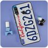 PLATE LICENSE CALIFORNIA Case For Huawei P30 Lite P40 P20 P50 Pro Mate 20 Nova 5T P Smart 2019 Honor 50 8X 9X 10i