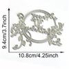Happy Birthday Die Cut Stencils Birthday Wreath Carbon Steel Cutting Die Scrapbooking Embossing Tool for Card Making