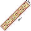 Shana Tova Linen Table Runners Jewish Holiday Table Decor Reusable Kitchen Dining Table Runners Rosh Hashanah Decorations