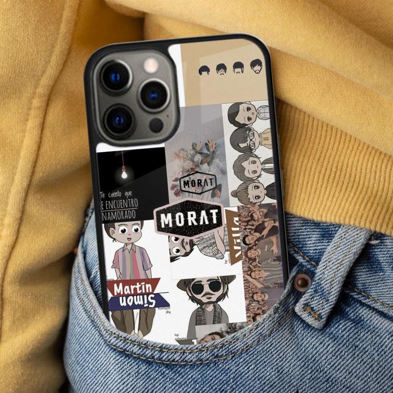 Morat Band Soft Phone Case for iPhone 17 Air 16e Pro max 15 Pro 13 14 Plus 11 12 MagSafe Magnetic Coque