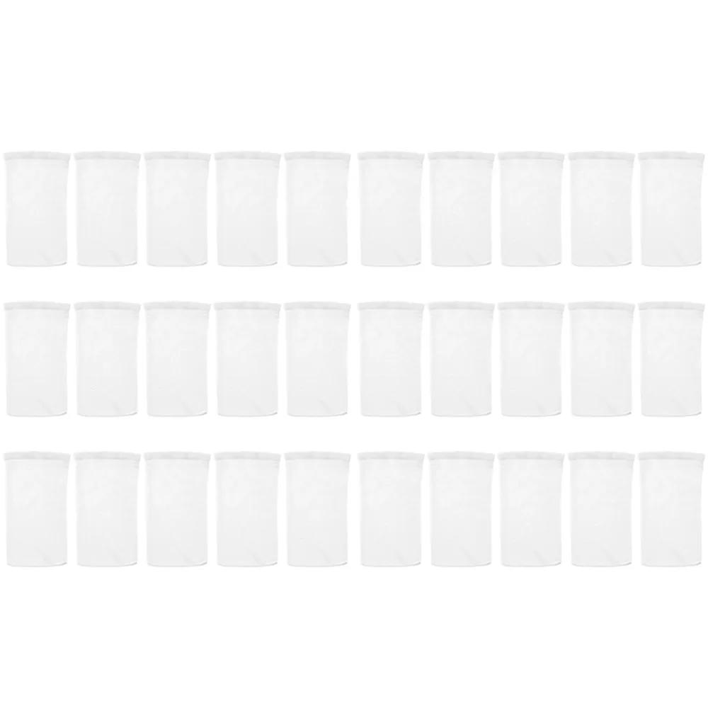 5-50pcs Pool Skimmer Socks Elastic Nylon Mesh Design Pond Debris Leaves Filters Basket Skimmers Swimming Pool Clean Accessories