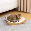 Wear-resistant Cat Scratching Board Wooden Cat Rocking Chair  for Cats Dogs