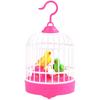 Douyin Electric Voice-Activated Bird & Puppy Cage Toy for Kids - Simulated Calls Outdoor Play Light