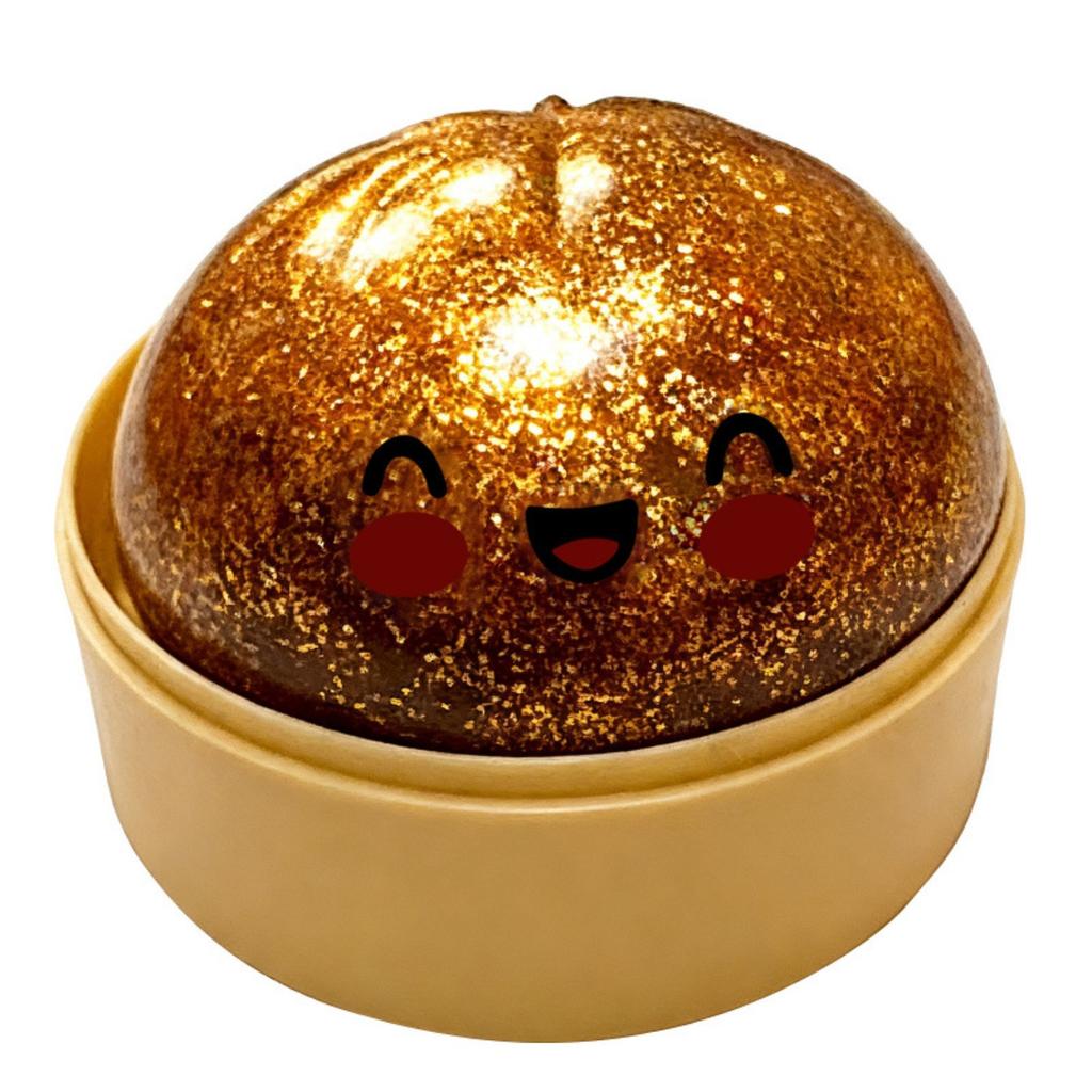Sparkling Soft Dumpling - Glitter Dumpling, Slow-Rising Sensory Compress for Stress Relief, Ideal for Anxious Students and Office Professionals