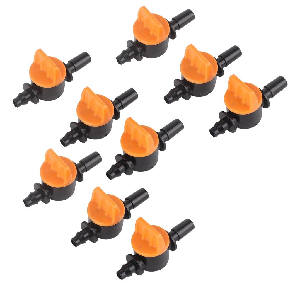 50 stücke Tropf Bewässerung Ventil 4/7mm Äußere Durchmesser 6mm/0,2 in Tropf Bewässerung Schalt Ventil für