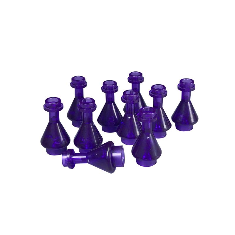 Non-Toxic 10Pcs/Set Moc Accessories Perfume Wine Bottle Glass Bottles Educational Toys For Children Model Building Blocks Kids Gifts Parts