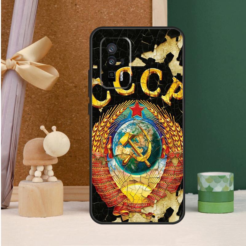 Vintage USSR CCCP Case For Xiaomi 17 Pro Max 13T 14T 15T 14 15 Ultra POCO F8 Ultra F7 F5 F6 X5 X6 X7 Pro Cover