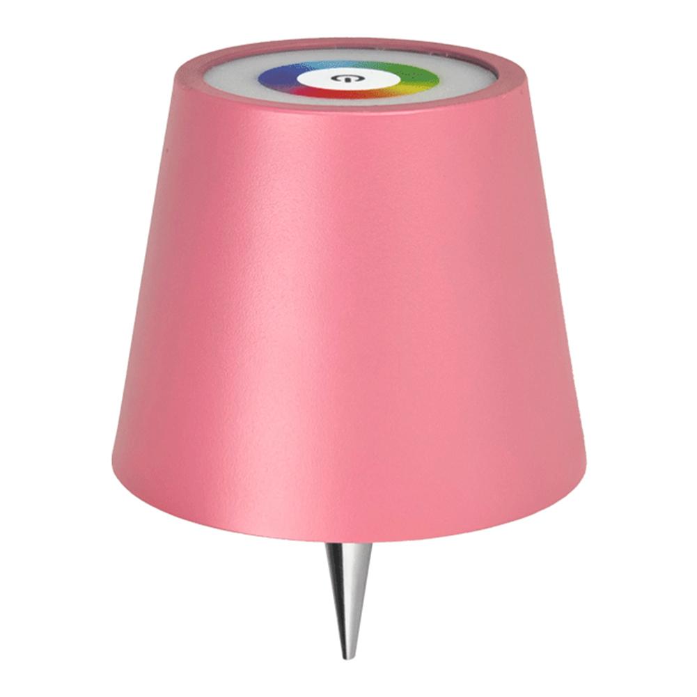 Wireless Bottle Lamp LED Wine Bottle Base Rechargeable Vases LED Light Portable Warm Light & RGB Wireless Touch Table Lamp