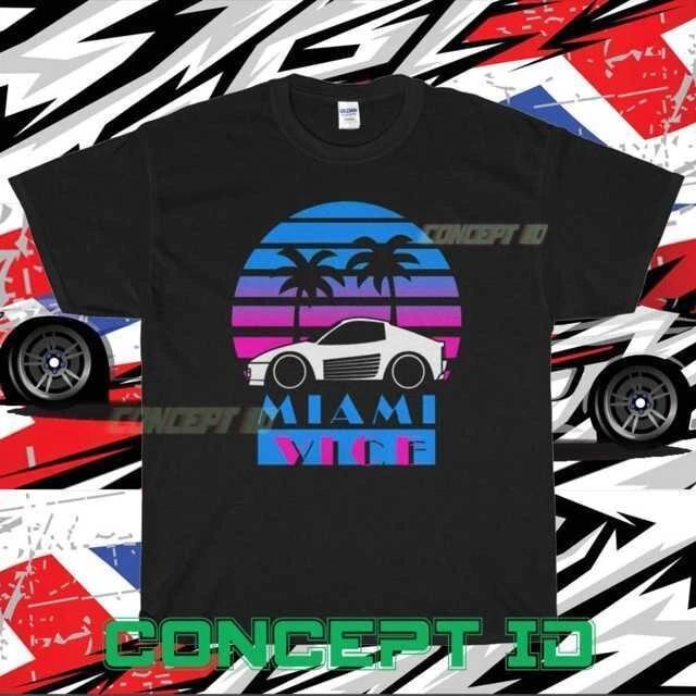 NEW SHIRT MIAMI VICE TV SERIES CLASSIC LOGO UNISEX T-Shirt FUNNY USA SIZE S-5XL S