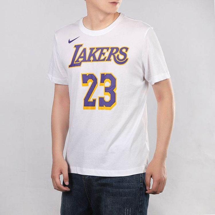 Nike Dri-FIT NBA LeBron James TEE Men White Men's BQ1541-110