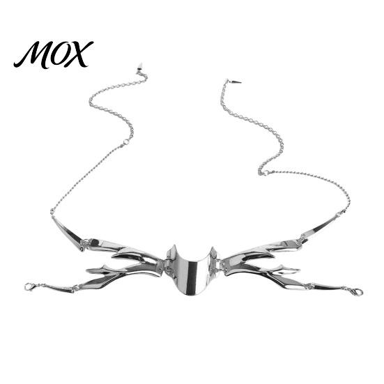 Exaggerated Cosplay Face Prop Cyberpunk Mechanical Blade Mask, Metal Gothic Nose Bridge Mask for Alien Decor Halloween Costume Party, Steampunk
