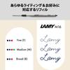 LAMY Logo Matte Red Ballpoint Pen Elegant and Durable Stainless Steel Ballpoint Pen Line Width M Includes Large Capacity Refill Red LAMY M 16 - - -