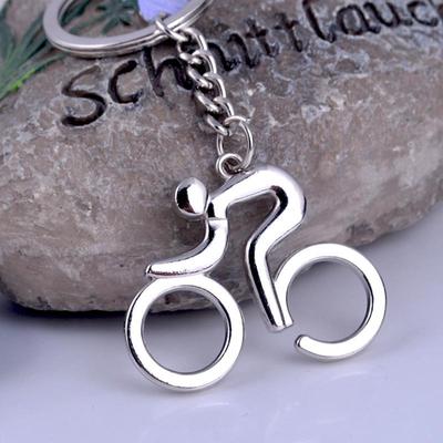Compact GX-200 Hollow Bicycle Metal Keychain Gift