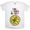 The Stone Roses Logo Lemon Multicolour Men's T-Shirt White X-large