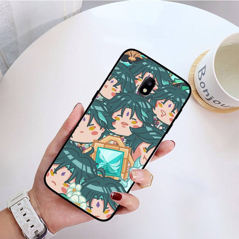 Genshin Impact Anime Cute Phone Case For Samsung Galaxy J7 PRIME J2Pro2018 J4 Plus J5 PRIME J6 J7 Duo Neo J737 J8