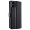 Flip Case for Motorola Moto G04 / G24 / G24 Power, Wallet Zipper Pocket, Black