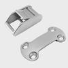 "Stainless Steel 304 Adjustable Tension Buckle and Binding Plate for Marine Yacht Accessories."