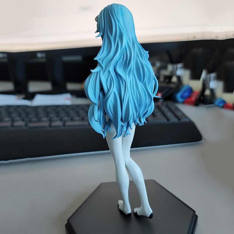 NEON GENESIS EVANGELION Animovaná figúrka Ayanami Rei s dlhými vlasmi Ver akčná figúrka zberateľská modelka