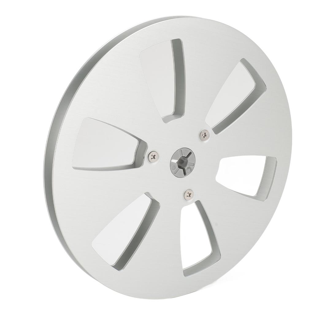14 7 Inch Empty Tape Reel 6 Hole Aluminum Alloy Opening Reel Sound Takeup Reel for Reel To Reel
