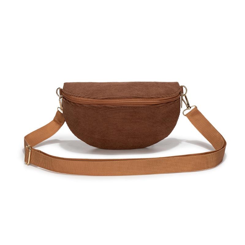 

Bag Women s New Fashion Women s Bag Plush Saddle Bag Wide Shoulder Strap Retro Women s Single Shoulder Oblique Span Bag коричневый