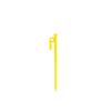 4 Pcs Heavy Duty Tent Peg Durable Camping Peg Lengthen Steel Tent Stakes Outdoor Ground Anchors Adjustable Ground Nails