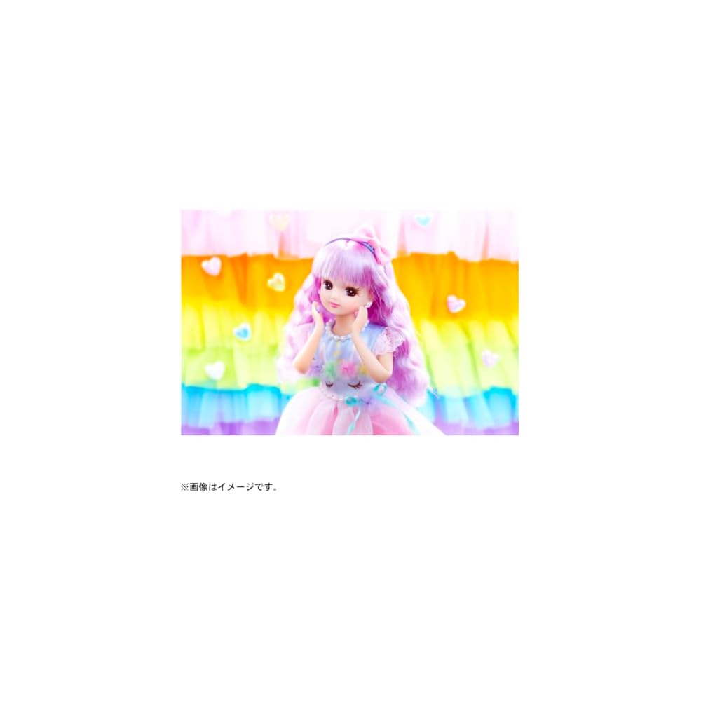 Takara Tomy Licca Dreamy Unicorn Doll LD-15 Dress-Up Toy for Kids 3 Years and Up Safe Certified