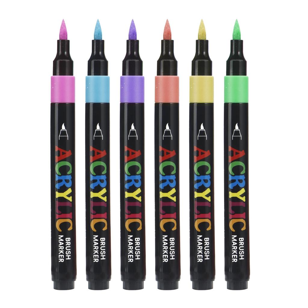 168-Color Acrylic Marker Set for Students: Doodling and Drawing Pens for Kids