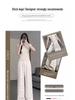 Trendy Floral Wide-Leg Pants for Women: Versatile, Loose Casual Fit for Spring & Autumn, Korean Style for Petite Female Students