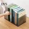 Heavy Duty Desktop Book Holder Clear Acrylic Bookends, Stable Non Slip Organizer, Document Storage Solution File Holder, for Office Home Ad