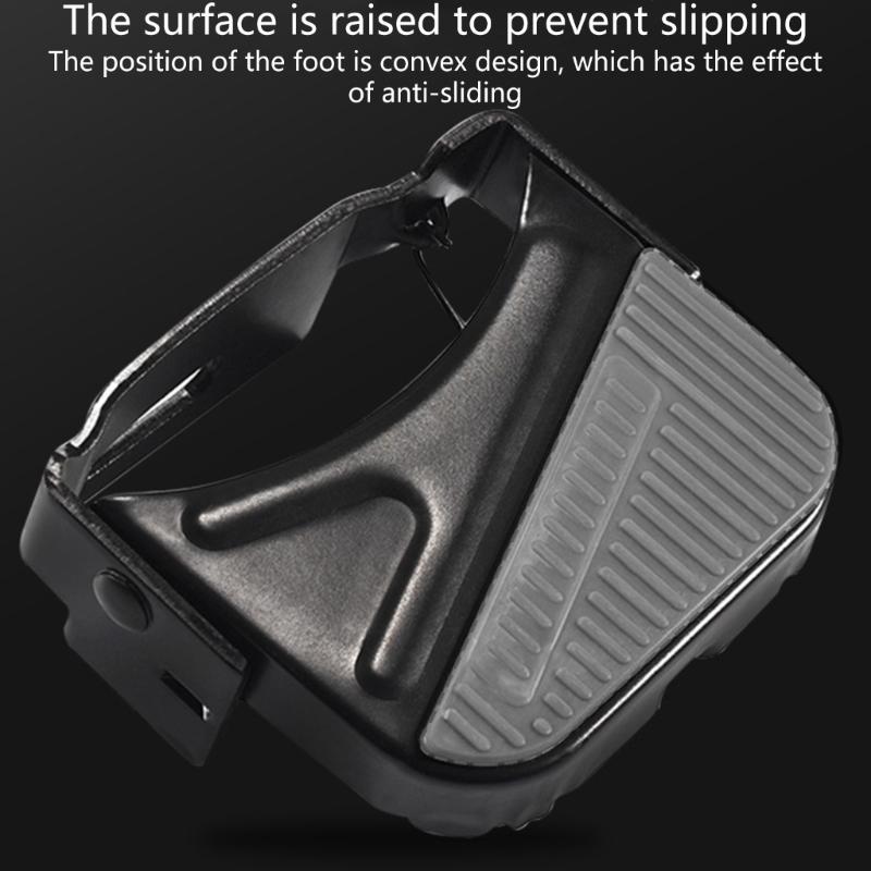 1 Pair of Bike Rear Pedals, Mini Bicycles Footrests Non-Slip Folding Bike Pegs