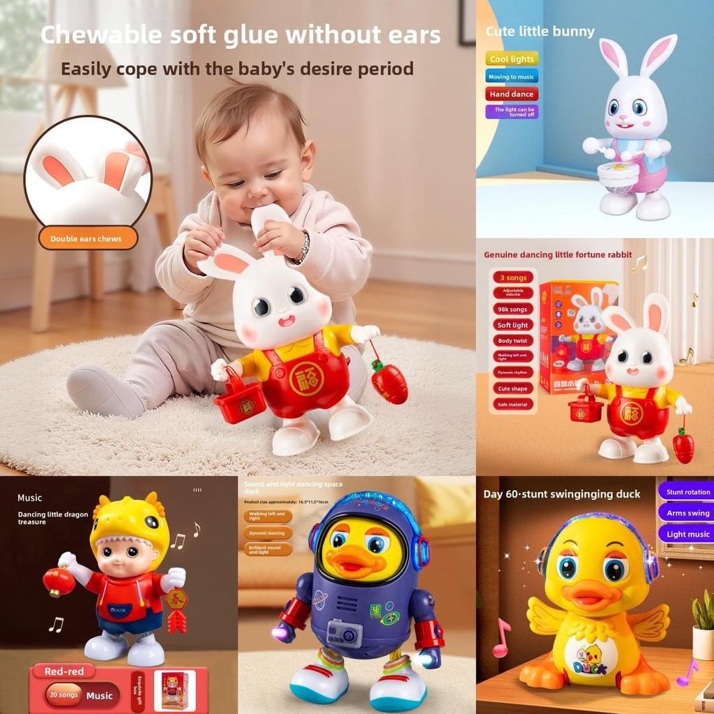 Dancing Bunny Toy With Music And Lights For Baby Learning And Entertainment