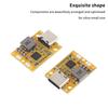 2S Bms Mini Lithium-Ion 18650 Battery Charging Boost Converter Module Type-C Qc Fast Charge Board With Balanced/Indicator