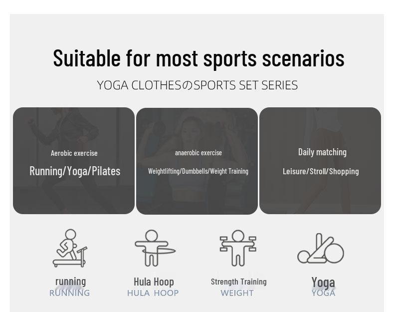 Damski Zestaw Sportowy Wysokiej Klasy Jesień/Zima 2024 - Strój do Jogi, Pieszej Turystyki i Biegania ze Spódnicospodniami.