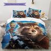 Set Copripiumino Trapuntato con Fantasia Groot Federa Decorazione per la Casa Regalo (1 * copripiumino + 2 * federa, senza nucleo)