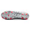 Nike Mercurial Vapor 13 Academy MG Metallic Grey Crimson Unisex Sneakers Metallic-Bomber-Grey Particle-Grey Laser-Crimson AT5269-906