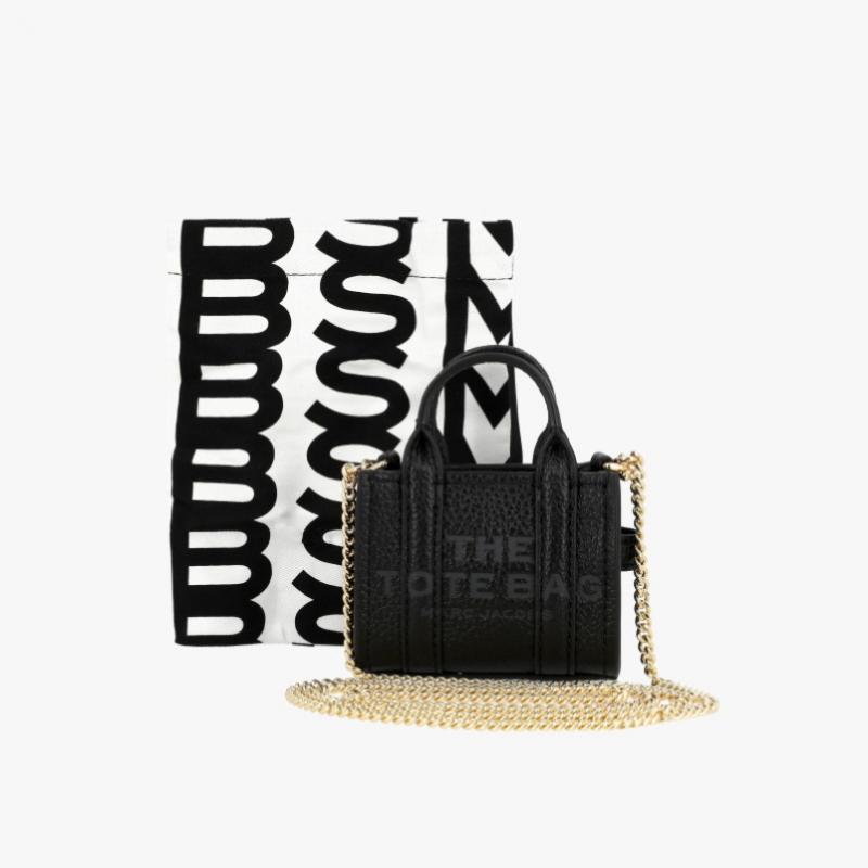 Marc Jacobs The leaTher Nano Crossbody Chain Tote Bag 2s5smn016s01