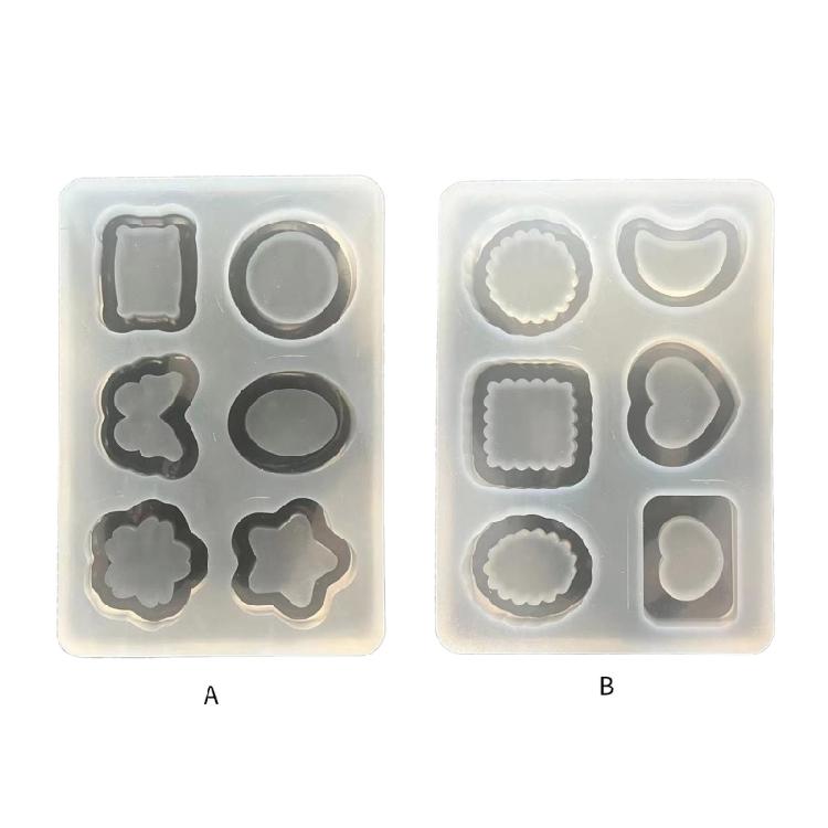 Butterfly Heart Quicksand Silicone Mold DIY Craft Keychain Pendant Mould Jewelry