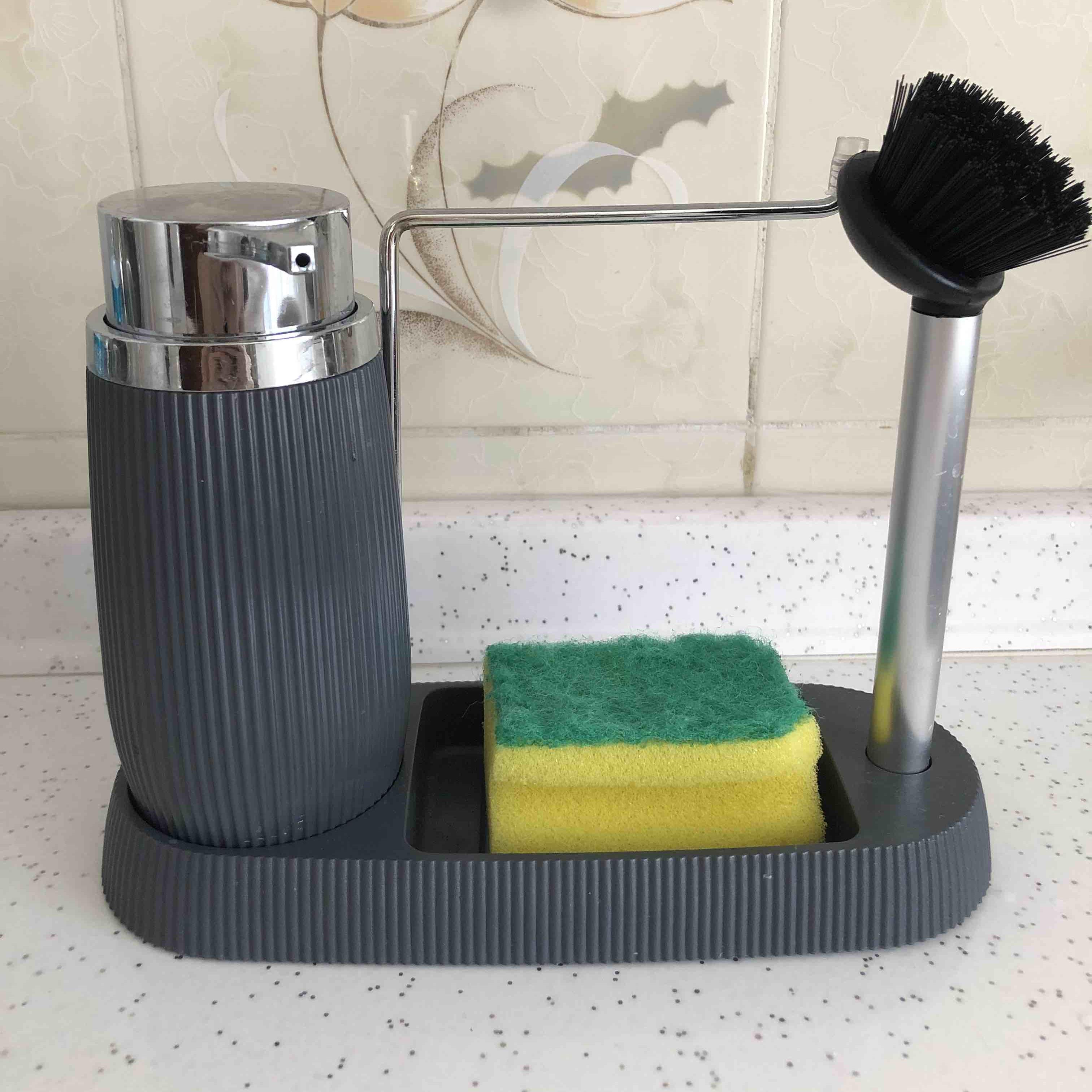 Dispenser di sapone incorporato per lavello da cucina, pompa erogatrice di detersivo per piatti sottolavello con flacone da 350 ml | Leroy Merlin