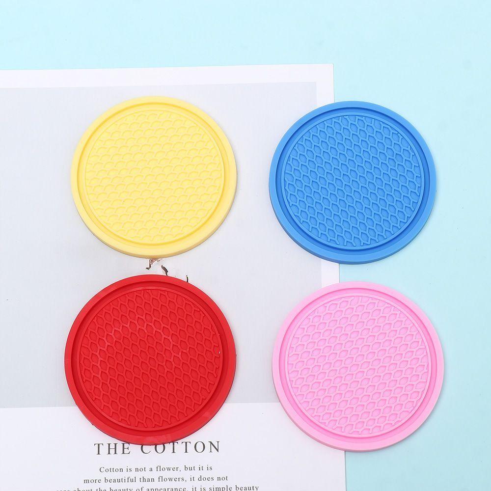 Car Interior Cup Holders Decoration Car Mug Coaster Storage Pad Water Cup Cushion Car Water Cup Pad