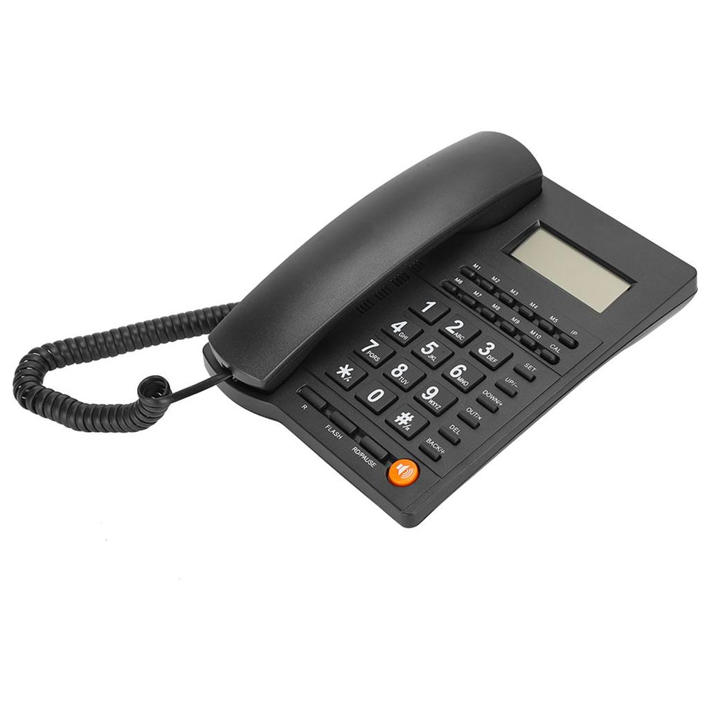 Business Office Home Use Landline Fixed Telephone Desk Phone with Caller Identification
