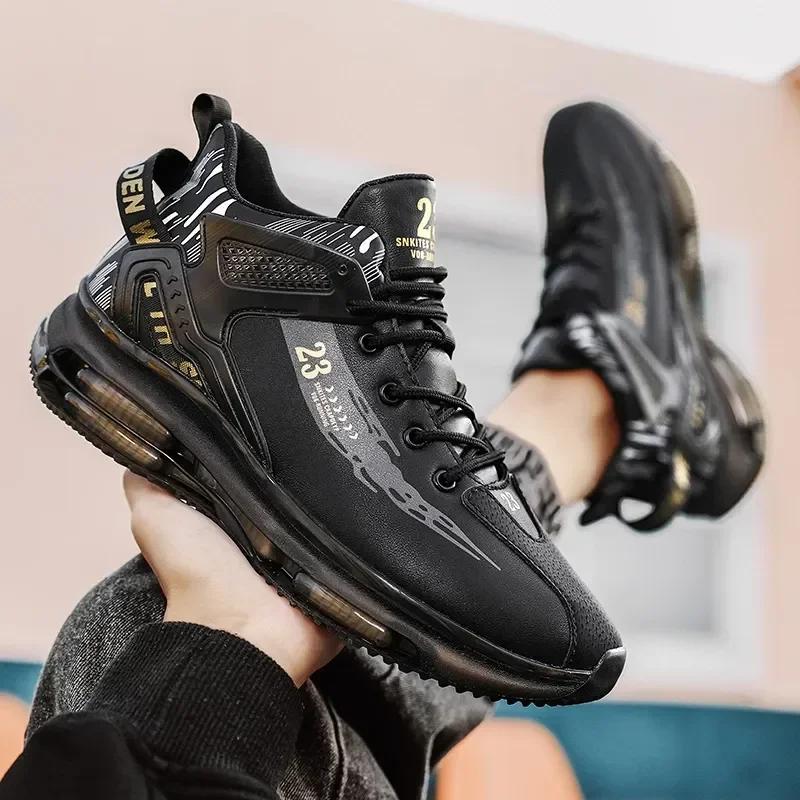 Men Sneaker Casual Sports Basketball Shoes for Men High Top Male Running Shoes Walking Style Shoes Footwear for Hombre