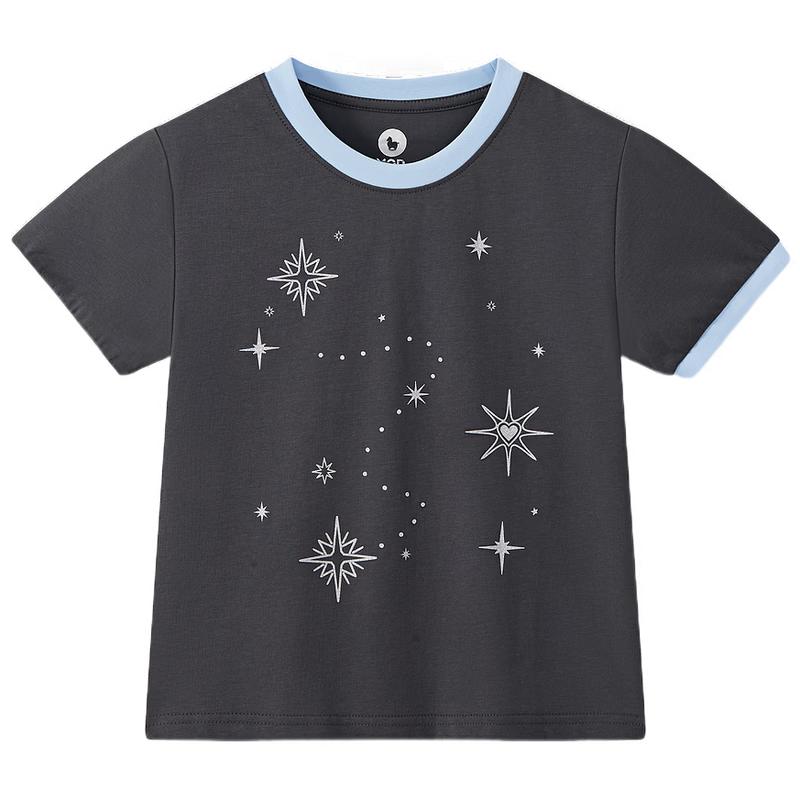 MQD Girls' 7A Antibacterial Cooling Short Sleeve T-Shirt