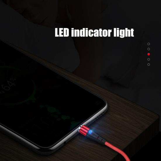 Charging Cable Magnetic Aluminium Alloy Portable Fast Charging Phone Plug for iPhone