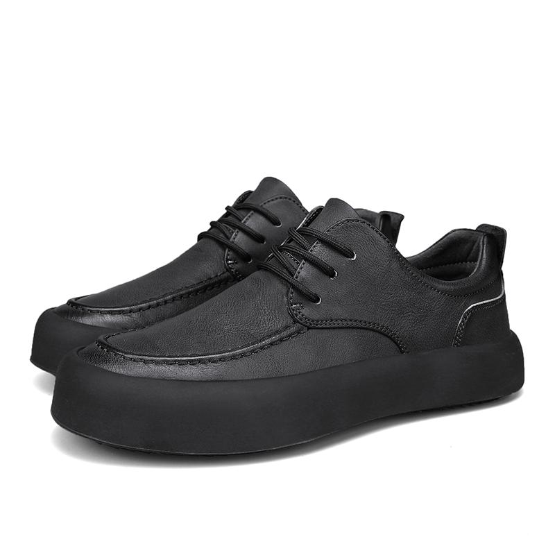 

Модные удобные деловые мужские туфли для отдыха, роскошные мужские туфли для свадьбы, вечеринки, прогулок на свежем воздухе, универсальные черные туфли для доски 44 чёрный