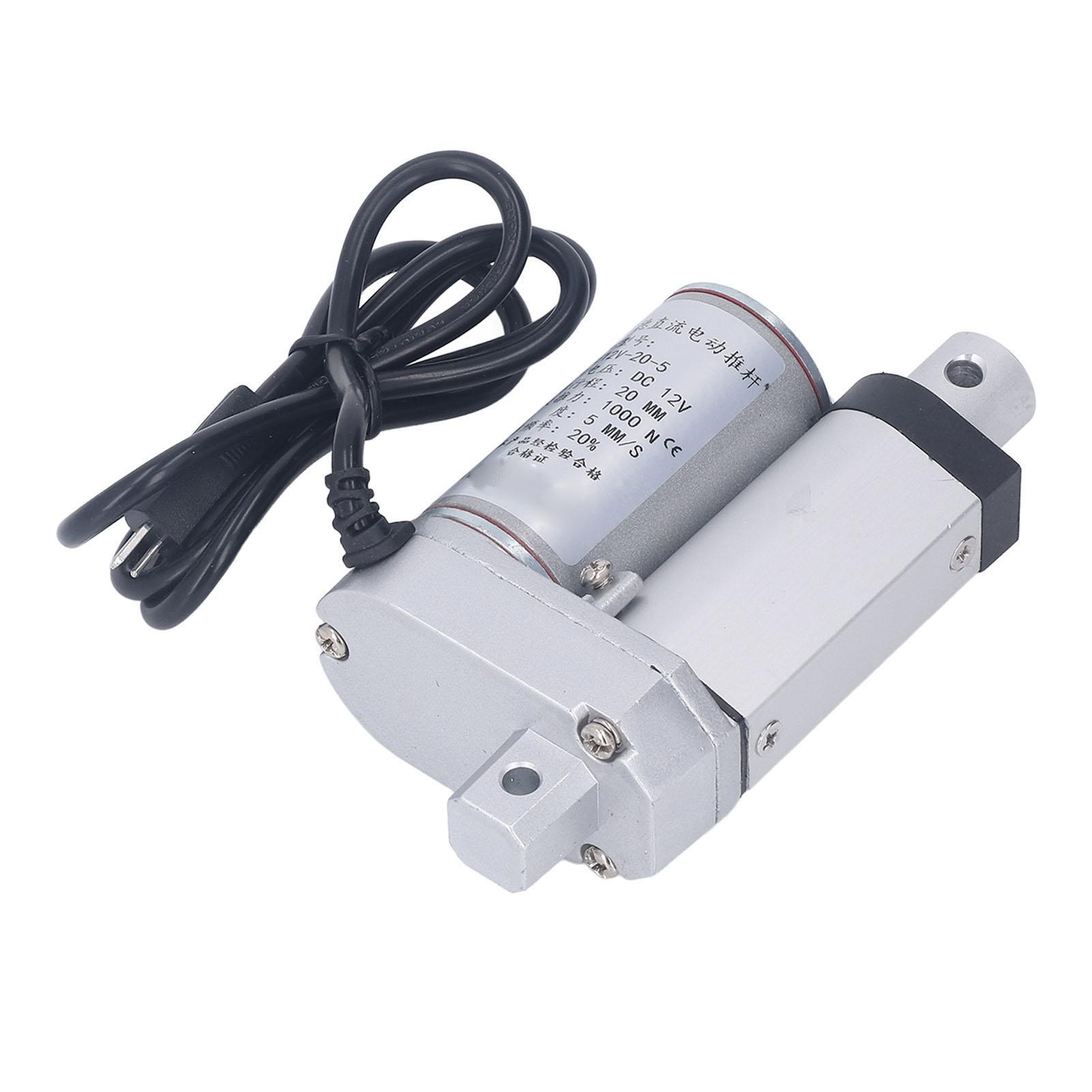 

Electric Linear Actuator 20mm Stroke 1000N Thrust Linear Actuator for Machine Equipment 12V