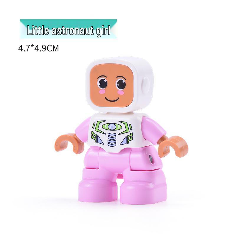 

Совместимо с LEGO Duplo: Крупные блоки, Аксессуары, Фигурки, Минифигурки, Куклы, Персонажи и Профессиональные роли (например, Полиция)