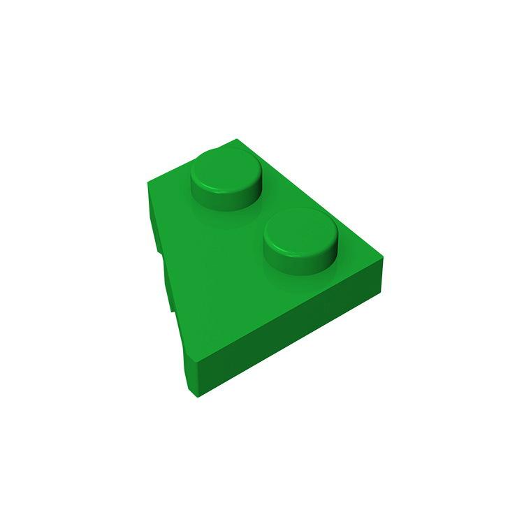 20 peças Compatíveis com MOC Partículas de Montagem 24299 Placa de Cunha 2 x 2 Esquerda Blocos de Construção DIY Educacional Alta Tecnologia Peças de Reposição Brinquedos