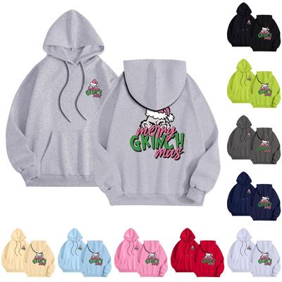 Damen Mode Lässig Locker Langarm Bedruckter Kapuzenpullover